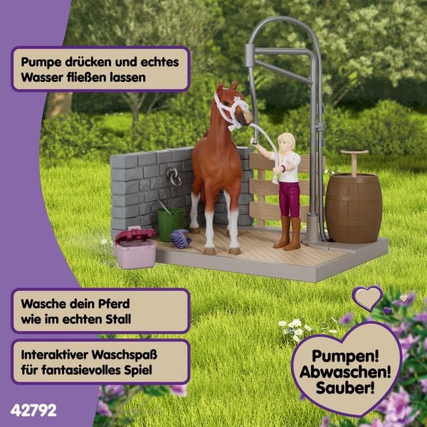 Produktbild: schleich&reg; 42792 Sofias Horse Wash, Sofias Pferdewaschplatz