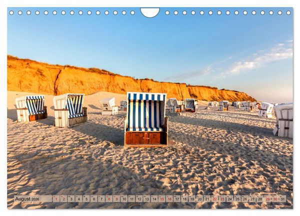 Produktbild: IN SYLT VERLIEBT (Wandkalender 2026 DIN A4 quer), CALVENDO Monatskalender