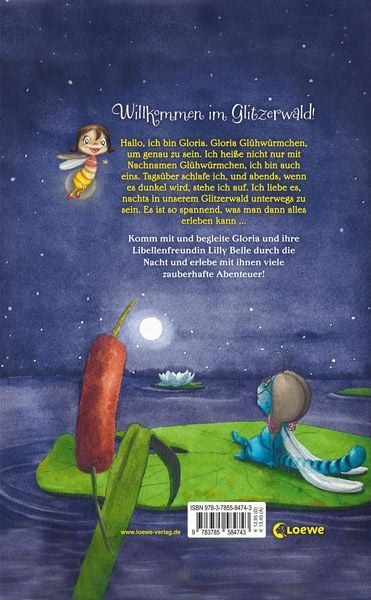 Produktbild: Gloria Gl&uuml;hw&uuml;rmchen (Band 1) - Bezaubernde Gutenachtgeschichten