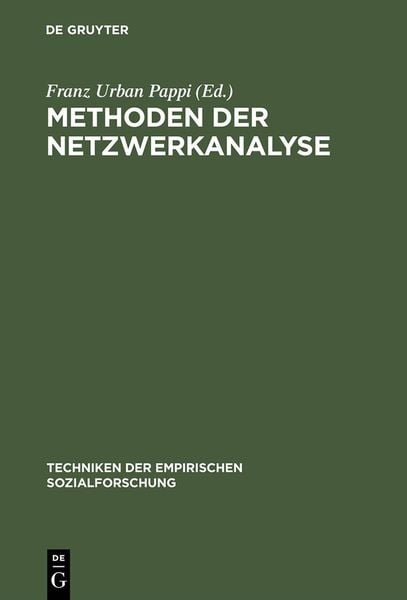 Produktbild: Methoden der Netzwerkanalyse