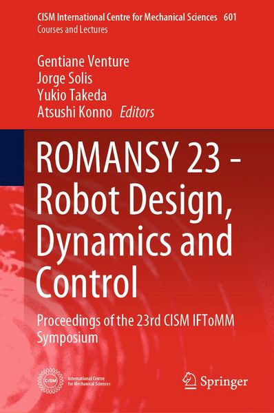 Produktbild: ROMANSY 23 - Robot Design, Dynamics and Control