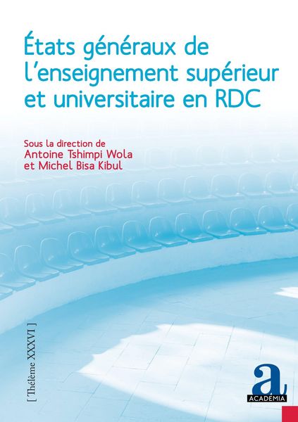 Produktbild: &Eacute;tats g&eacute;n&eacute;raux de l'enseignement sup&eacute;rieur et universitaire en RDC