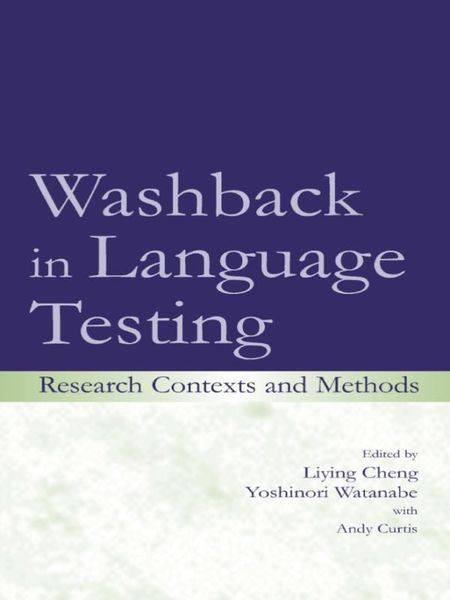 Produktbild: Washback in Language Testing