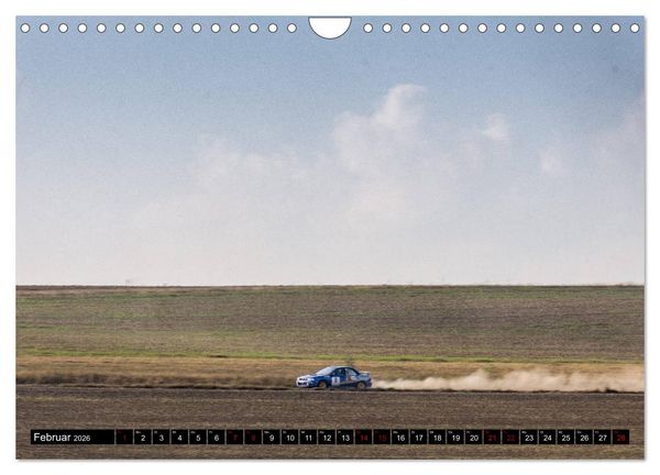 Produktbild: SCHNELL! AUTHENTISCH! MITTENDRIN! - RALLYE! (Wandkalender 2026 DIN A4 quer), CALVENDO Monatskalender