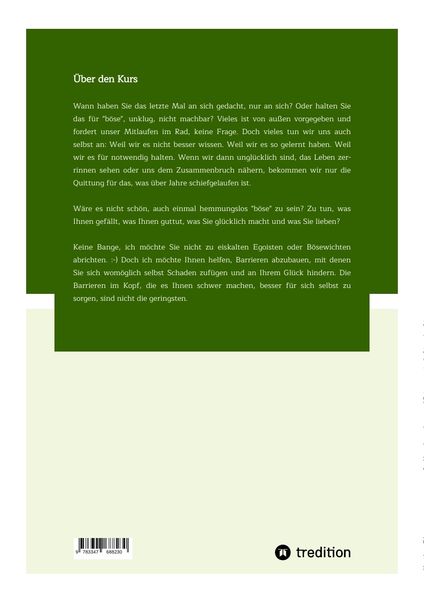 Produktbild: Selbstlernkurs: "B&ouml;se sein" f&uuml;r Anf&auml;nger