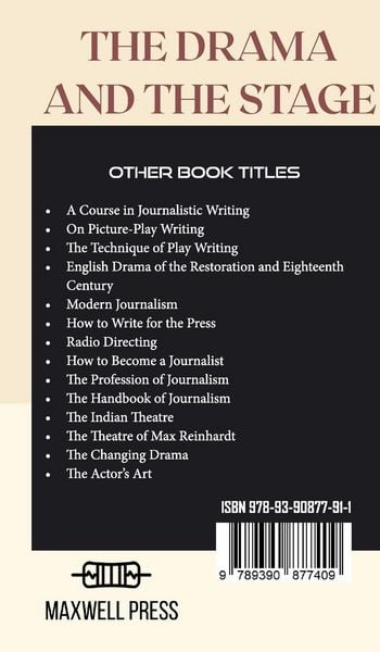 Produktbild: The Drama and The Stage