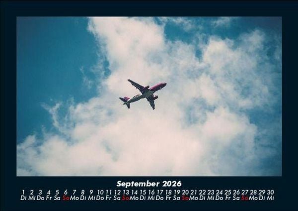 Produktbild: Flugzeuge 2026 Fotokalender DIN A5