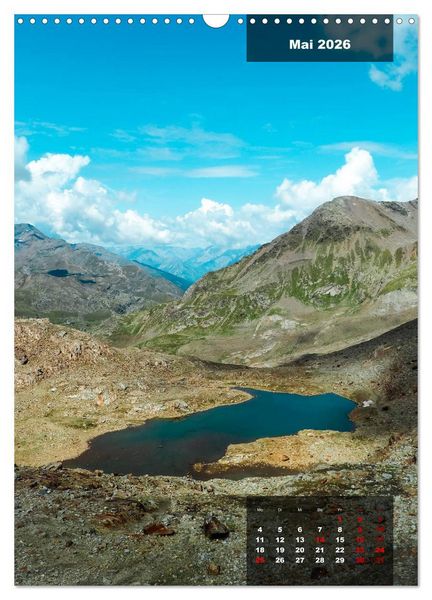 Produktbild: Die Traumhaften Seen der Alpen (Wandkalender 2026 DIN A3 hoch), CALVENDO Monatskalender