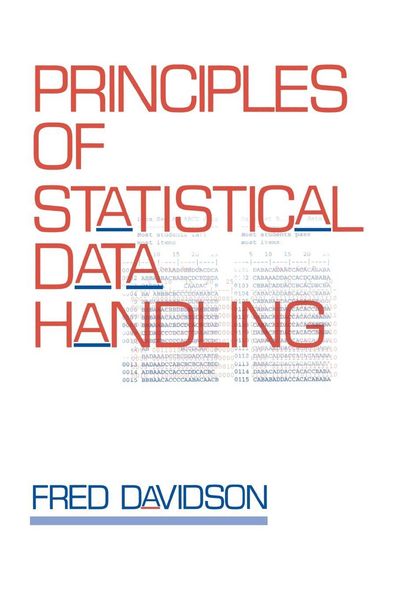 Produktbild: Principles of Statistical Data Handling