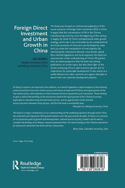 Produktbild: Foreign Direct Investment and Urban Growth in China