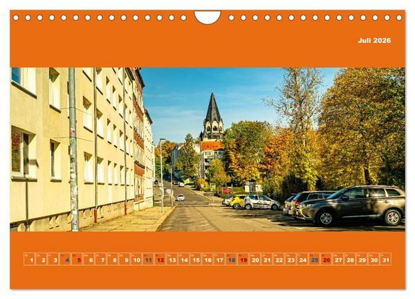 Produktbild: Chemnitz Ansichten (Wandkalender 2026 DIN A4 quer), CALVENDO Monatskalender
