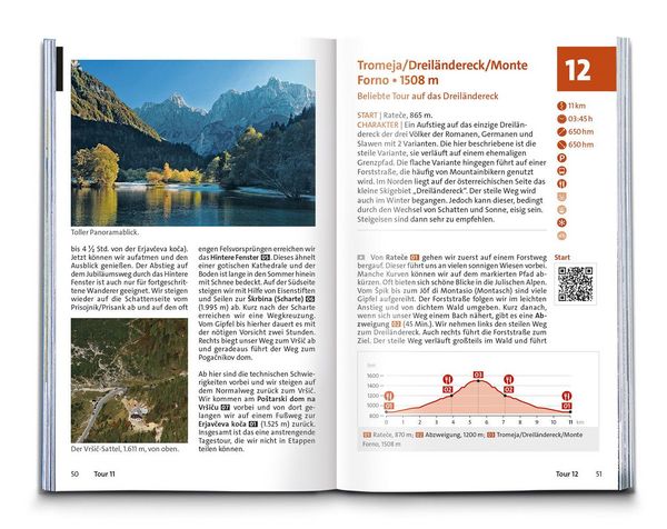 Produktbild: KOMPASS Wanderf&uuml;hrer Slowenien, 61 Touren mit Extra-Tourenkarte