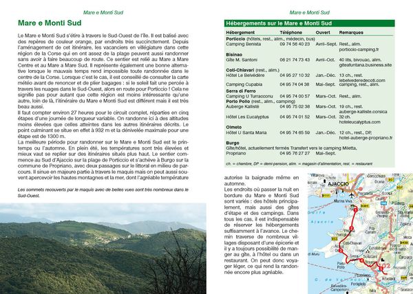 Produktbild: Corse - Mare e Monti - Mare a Mare (Rother Guide de randonn&eacute;es)