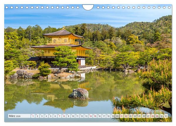 Produktbild: JAPAN Reise durch Zeit und Sch&ouml;nheit (Wandkalender 2026 DIN A4 quer), CALVENDO Monatskalender