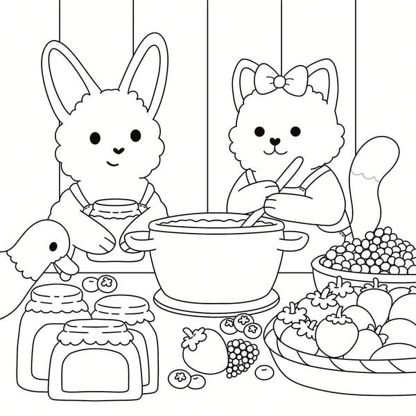Produktbild: Cosy Coloring - Cottage Life mit Ente