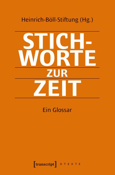 Produktbild: Stichworte zur Zeit