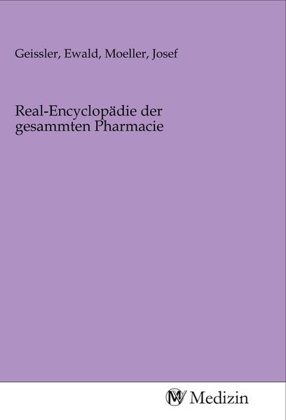 Produktbild: Real-Encyclop&auml;die der gesammten Pharmacie