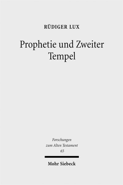 Produktbild: Prophetie und Zweiter Tempel