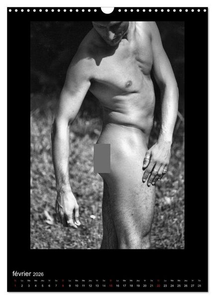 Produktbild: Au Masculin (Calendrier mural 2026 DIN A3 horizontal), CALVENDO calendrier mensuel