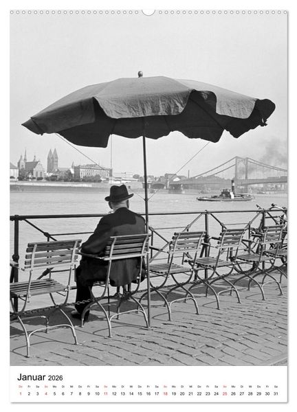 Produktbild: Zeitreise K&ouml;ln 1930er Jahre. Fotograf: Karl Heinrich L&auml;mmel (hochwertiger Premium Wandkalender 2026 DIN A2 hoch), Kunstdruck in Hochglanz