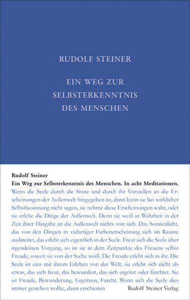 Produktbild: Ein Weg zur Selbsterkenntnis