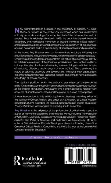 Produktbild: A Realist Theory of Science