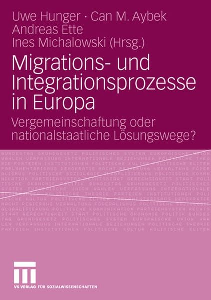 Produktbild: Migrations- und Integrationsprozesse in Europa