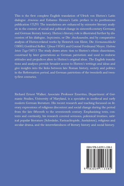 Produktbild: Ulrich von Hutten&rsquo;s &laquo;Arminius&raquo;