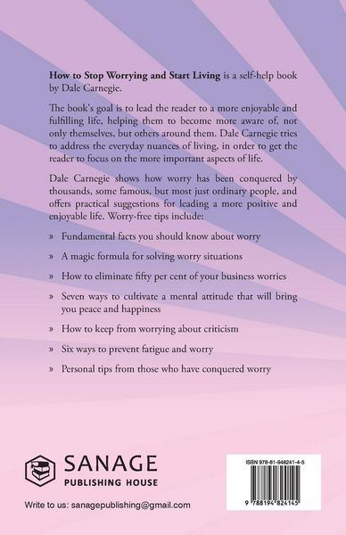 Produktbild: How To Stop Worrying & Start Living