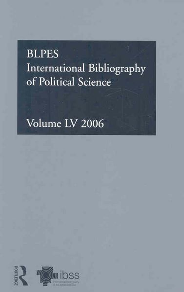 Produktbild: Scie, T: IBSS: Political Science: 2006 Vol.55