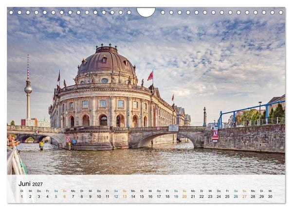Produktbild: Berliner Wasserwege &ndash; Die Spree und ihre Kan&auml;le (Wandkalender 2027 DIN A4 quer), CALVENDO Monatskalender