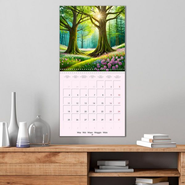 Produktbild: The forest through the seasons (Wall Calendar 2026 12 &times; 12 Inch) CALVENDO 12 Month Wall Calendar