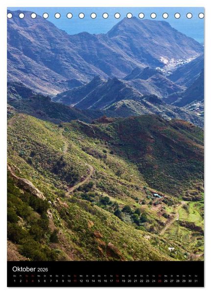 Produktbild: Teneriffa - Magie einer Insel (Tischkalender 2026 DIN A5 hoch), CALVENDO Monatskalender