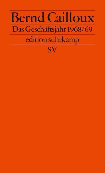 Produktbild: Das Geschäftsjahr 1968/69