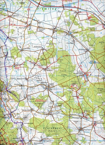 Produktbild: ADFC-Regionalkarte Magdeburg & Umgebung, 1:75.000, mit Tagestourenvorschlägen, reiß- und wetterfest, E-Bike-geeignet, GPS-Tracks-Download