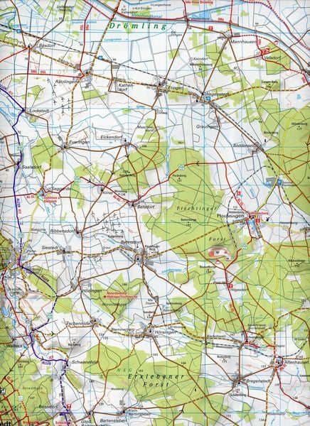 Produktbild: BVA ADFC Regionalkarte Magdeburg & Umgebung 1:75.000