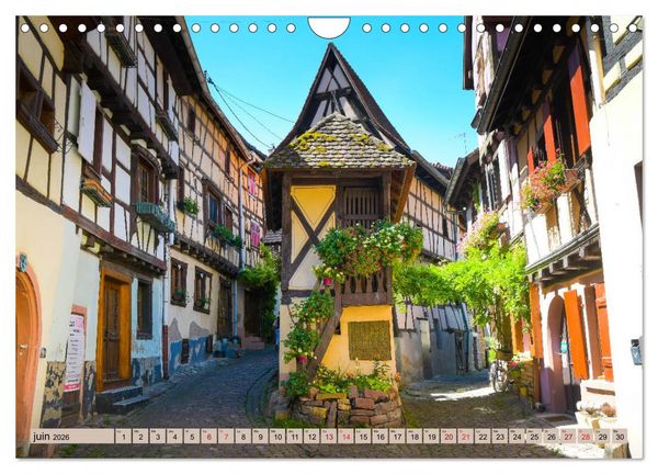 Produktbild: La France des villages (Calendrier mural 2026 DIN A4 vertical), CALVENDO calendrier mensuel