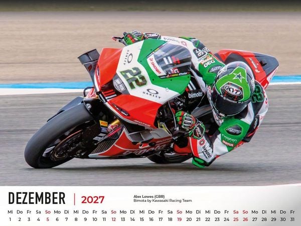 Produktbild: Superbike WM Kalender 2027