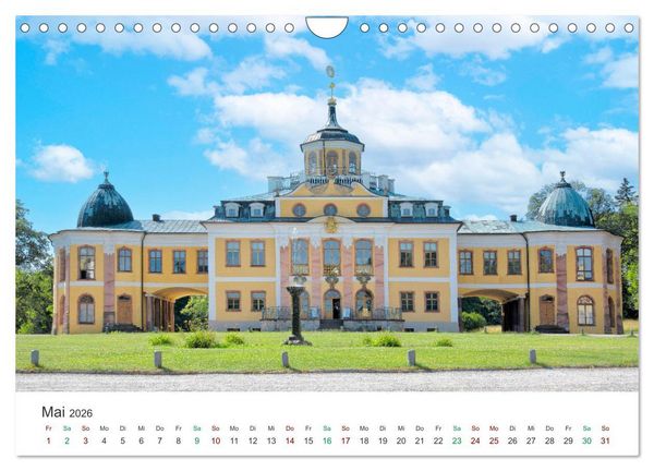 Produktbild: Schl&ouml;sser - Bauwerke der Vergangenheit (Wandkalender 2026 DIN A4 quer), CALVENDO Monatskalender