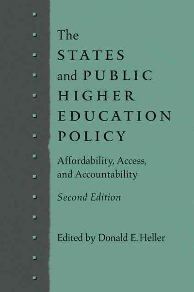 Produktbild: The States and Public Higher Education Policy