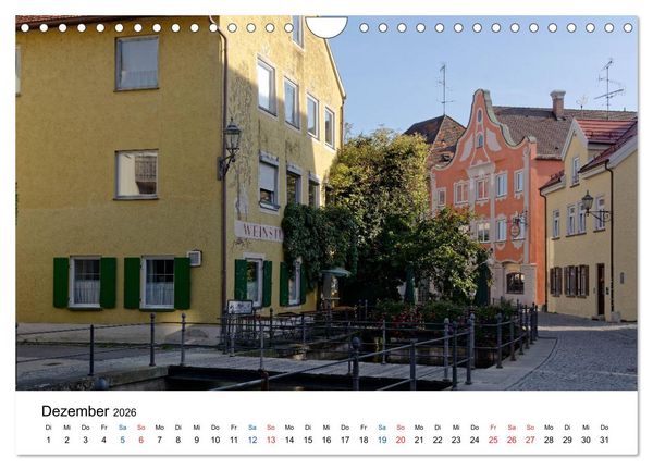 Produktbild: Memmingen - Ansichtssache (Wandkalender 2026 DIN A4 quer), CALVENDO Monatskalender