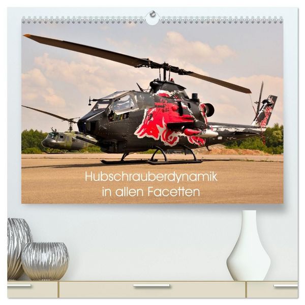 Produktbild: Hubschrauberdynamik in allen Facetten (hochwertiger Premium Wandkalender 2027 DIN A2 quer), Kunstdruck in Hochglanz