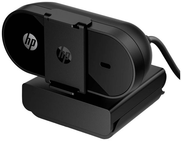 Produktbild: HP 320 Full HD-Webcam 1920 x 1080 Pixel Mikrofon, Klemm-Halterung