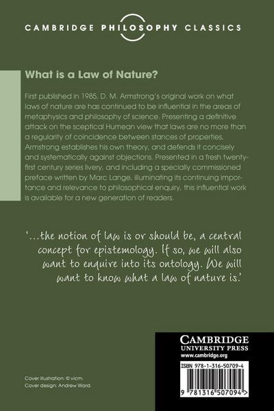Produktbild: What is a Law of Nature?