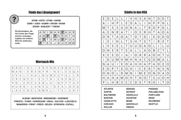 Produktbild: Wortsuchr&auml;tsel