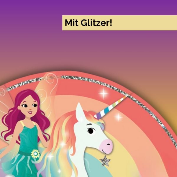 Produktbild: Stickerbuch: Anziehpuppen zum Stickern. Regenbogen-Feen und Einh&ouml;rner