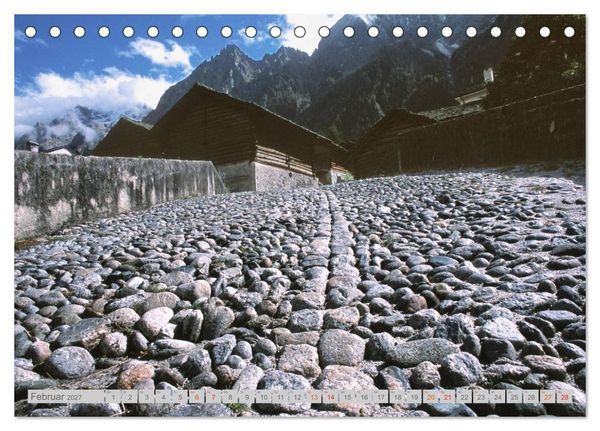 Produktbild: Bergell - Bergaglia (Tischkalender 2027 DIN A5 quer), CALVENDO Monatskalender