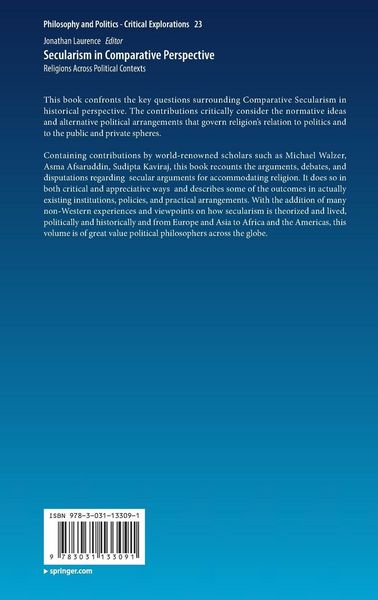 Produktbild: Secularism in Comparative Perspective