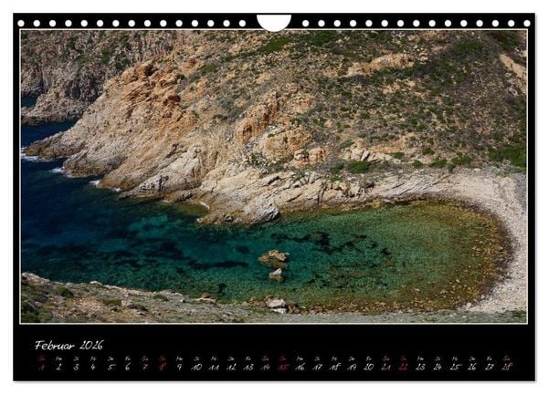 Produktbild: Korsika - Insel rauer Sch&ouml;nheit (Wandkalender 2026 DIN A4 quer), CALVENDO Monatskalender