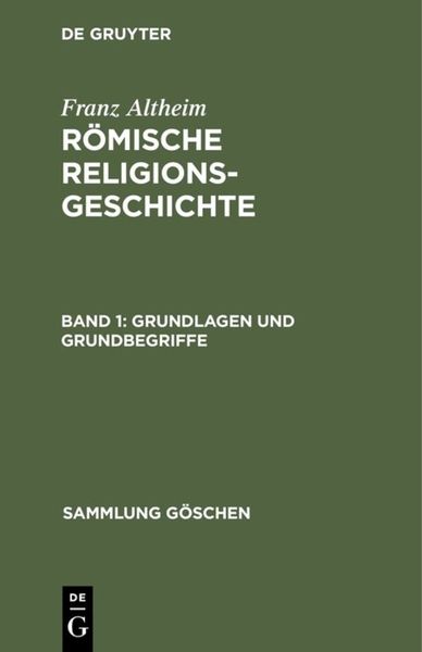 Produktbild: Grundlagen und Grundbegriffe